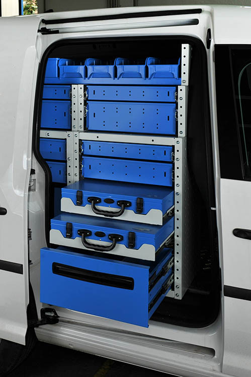 03 Otvorenie otočené o 180 stupňov pre zásuvky Syncro Slovakia na Caddy