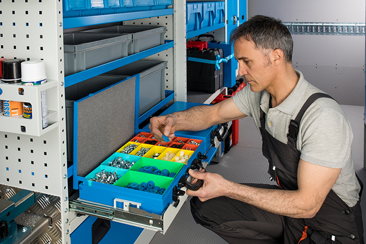 zásuvkový systém pre kufre a zásuvky pre úžitkové vozidlá Syncro Slovakia